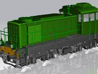 Piko H0 - 52389 - Sound-Diesellok Sm41 PKP IV Wechselstromversion, inkl. PIKO Sound-Decoder