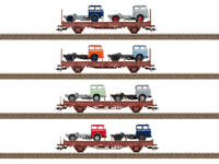 Trix H0 - 24190 - Güterwagen-Set Fahrzeugtransport