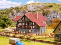 Faller - 232138 - Gasthaus Zur Post mit Biergar