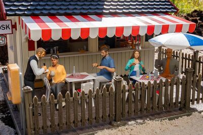 Faller - 331532 - Sitzende Restaurantg?ste, mod - Artikelbild