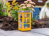 Faller - 333231 - Telefonzelle mit Figur