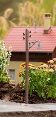 Faller - 333233 - Holzmast mit Auslegerleuchte, - Artikelbild