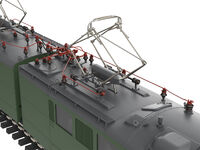 Märklin 1 - 55815 - SBB-Elektrolokomotive Serie Ae 8/14 Nr. 11852 Landi-Lok - Artikelbild