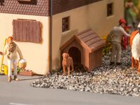 Faller H0 - 180939 - Hundehütte mit Hund