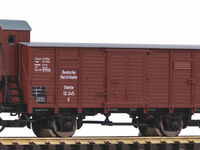 Piko TT - 47766 - TT Gedeckter Güterwagen G02 DRG II mit Bremserhaus