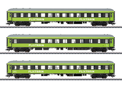 Märklin H0 - 42957 - Schnellzugwagen-Set 1, FlixTrain - Artikelbild
