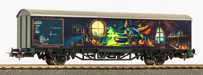 Piko H0 - 27901 - Gedeckter Güterwagen Halloween - Artikelbild
