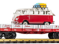 Piko G - 38312 - G Autotransportwagen Weihnachten VW T1