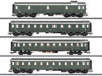 Märklin H0 - 42525 - Reisezugwagen-Set zur Dampflok 12.11