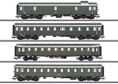 Märklin H0 - 42525 - Reisezugwagen-Set zur Dampflok 12.11 - Artikelbild