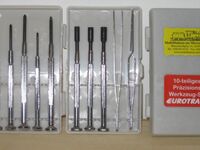 Zum Mitbestellen: 10-teiliges Präzisions-Werkzeug