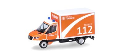 Herpa 097956 MB Sprinter Koffer Berliner Feuerwehr NEU - OVP - Artikelbild
