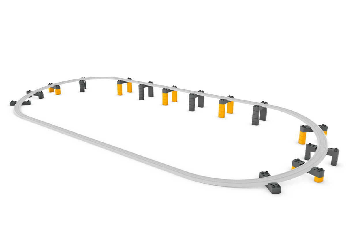 Märklin 72218 Maerklin World H0 – Kit De 39 Blocs De Construction Pour Agrandir Ton Train Montagne