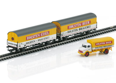 Märklin H0 - 46172 - Bierkühlwagen-Set Holsten - Artikelbild