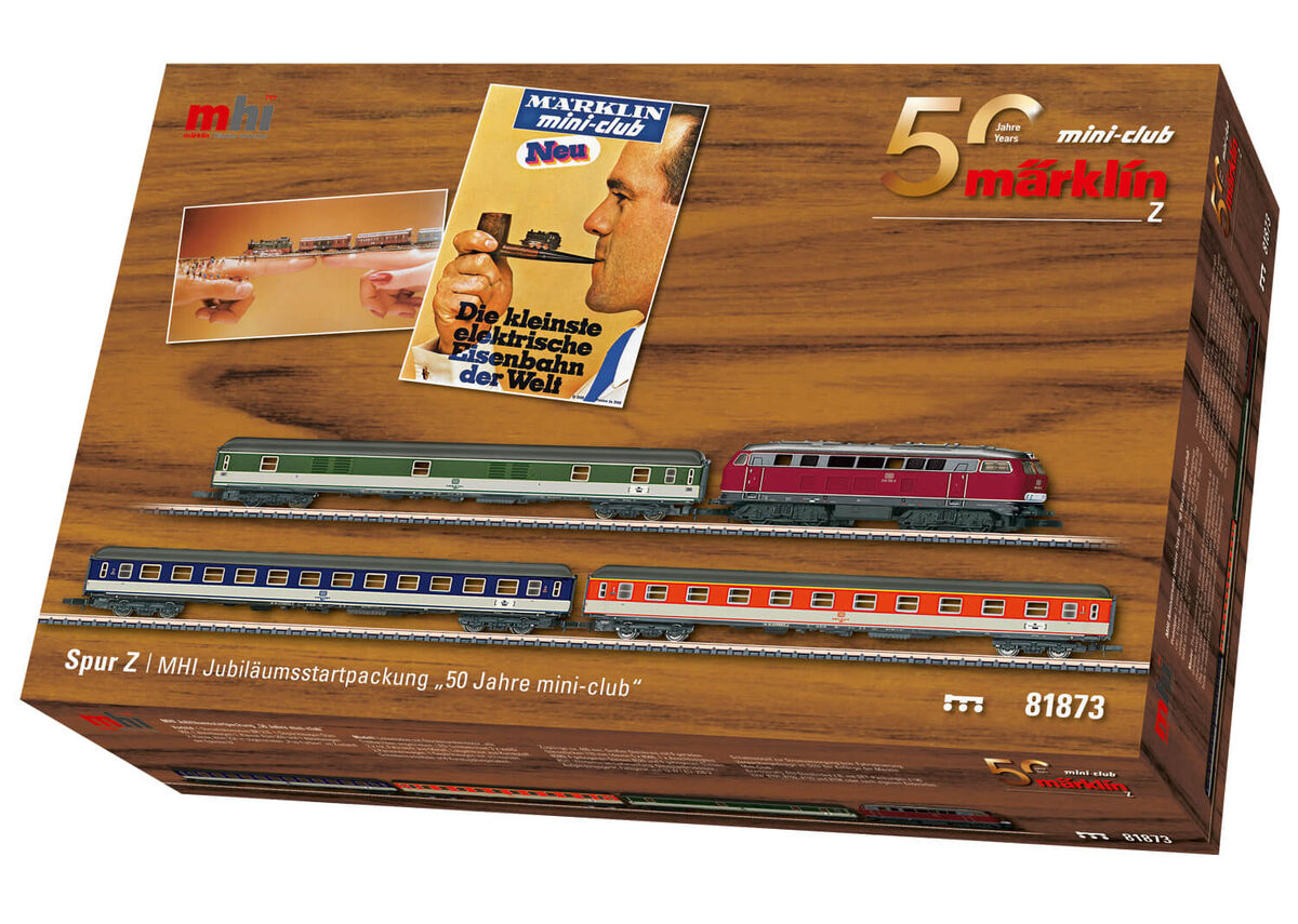 Märklin Spur Z - 81873 - MHI Jubiläumsstartpackung 50 Jahre mini