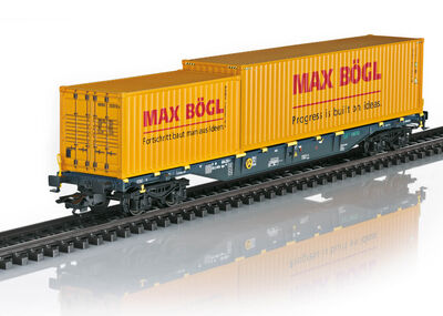 Märklin H0 - 47161 - Containertragwagen Sgns Max Bögl - Artikelbild