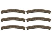 Trix - 62430 - Gebogenes H0 Gleis Radius 579,3 mm / Bogen 30° - Artikelbild