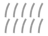 Trix - 14910 - Minitrix Gebogenes Gleis Radius 261,8 mm - Artikelbild