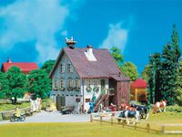 Faller H0 - 130280 - Haus mit Storchennest