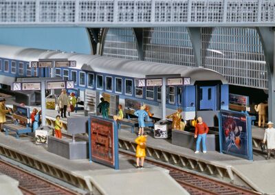 Faller H0 - 120186 - Bahnsteigausschmückung - Artikelbild