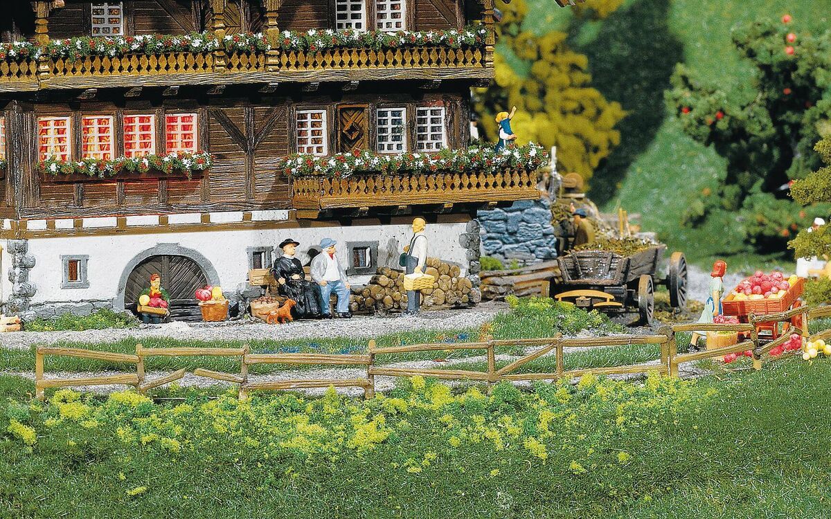 Figurine Cerf Peint – Échelle H0 – Debout | Décoration Pour Diorama Ferroviaire Et Maquette