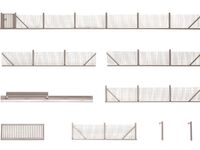 Faller H0 - 180433 - Industrie-Metallzaun, 1010 mm - Artikelbild