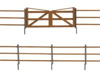Faller H0 - 180430 - Koppelzaun I, 876 mm - Artikelbild