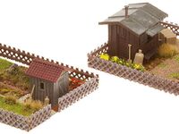 Faller H0 - 180494 - 2 Schrebergärten mit Schuppen - Artikelbild
