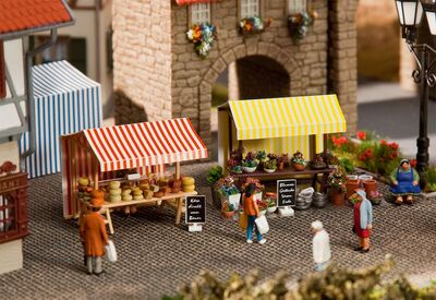 Faller H0 - 180614 - Blumen- und Käsestand - Artikelbild