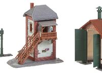 Faller N - 222108 - Set Nebenbahnlokschuppen mit Blockstelle - Artikelbild