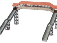 Faller H0 - 120109 - Fußgängerbrücke mit Überdachung - Artikelbild