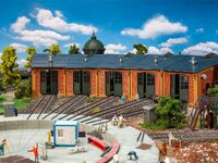 Faller H0 - 120281 - Ringlokschuppen mit 12°-Teilung