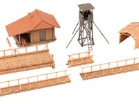 Faller H0 - 130637 - Jagdhütte mit Hochsitz - Artikelbild