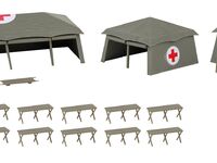 Faller H0 - 144109 - Sanitätszelte - Artikelbild