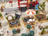 Faller H0 - 180342 - Ausgestaltungs-Set Garten-Center