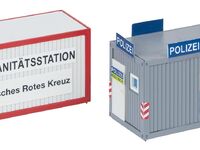 Faller H0 - 180338 - Bürocontainer Polizei und DRK - Artikelbild