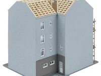 Faller N - 232166 - Stadteckhaus im Umbau - Artikelbild