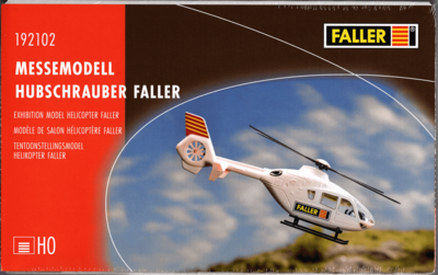 Faller - 192102 - Hubschrauber FALLER weiß - Artikelbild