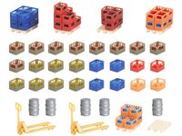 Faller H0 - 180353 - Getränkehandel-Inneneinrichtung - Artikelbild