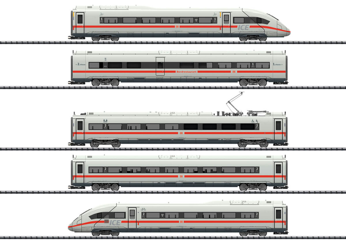 鉄道模型 Trix HO VS98 279 DB Trix H0 - 22971 - Triebwagenzug ICE 4 Baureihe 412/812 kaufen