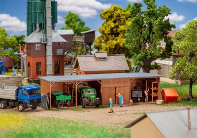 Faller H0 - 120096 - Lagerschuppen - Artikelbild