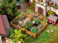 Faller H0 - 181276 - Ziergarten mit Blumen und Büschen