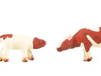 Faller N - 155902 - Kühe, braun gefleckt