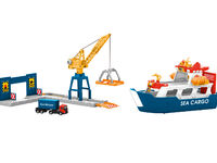 Märklin H0 - 72223 - my world - Frachtschiff und Hafenkran - Artikelbild