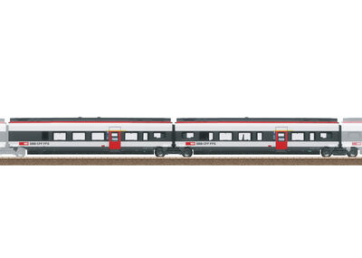 Trix H0 - 23283 - Ergänzungswagen-Set 3 zum RABe 501 Giruno - Artikelbild