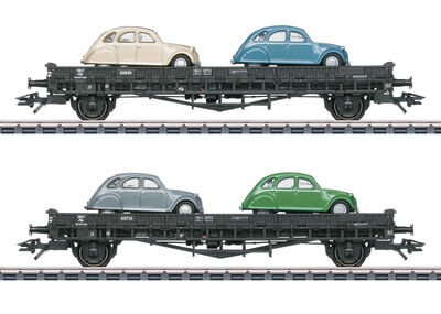 Märklin H0 - 46408 - Autotransportwagen-Set - Artikelbild